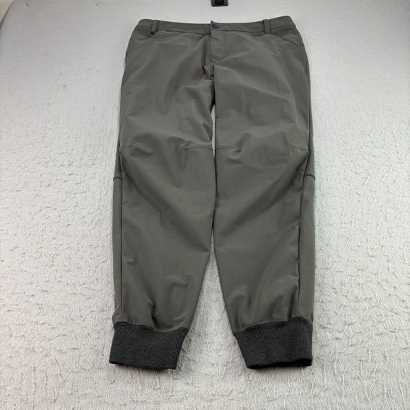 Lululemon Jogger Pants Mens Size 36 Gray Tapered‎ Stretch Athleisure - Picture 1 of 12